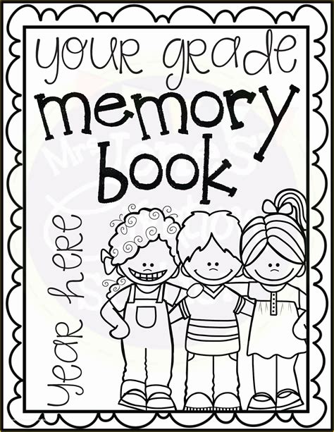 Printable Memory Book
